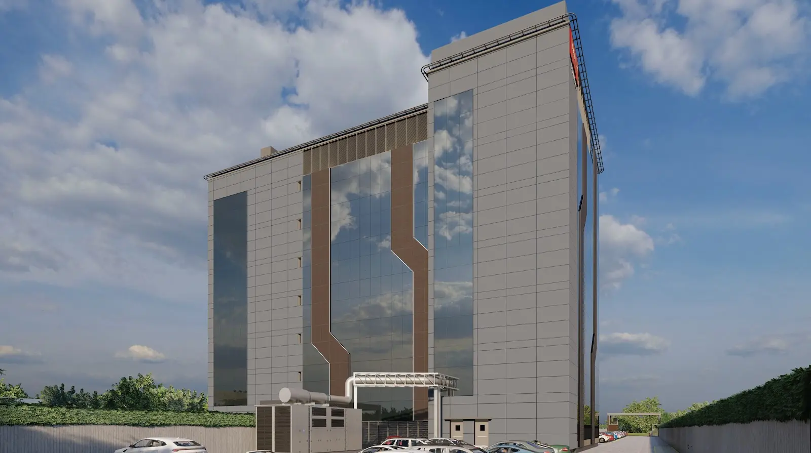 Hamly Towers Exterior